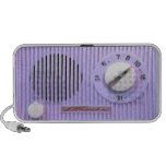 Vintage Londale Radio - Purple Mini Speakers