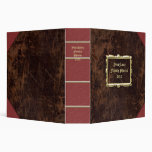 Vintage-Look 2" Personalized Photo Album Binder