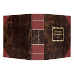 Vintage Look Personalized Photo Album Binder, 2" binders