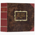 Vintage Look Personalized Photo Album Binder, 2"