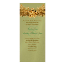 Vintage Love Birds Chickadees Wedding Invitation
