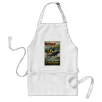Vintage Lusitania Poster  (Irish Recruiting) Apron