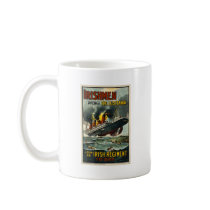 Vintage Lusitania Poster  (Irish Recruiting) Mugs