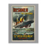 Vintage Lusitania Poster  (Irish Recruiting) Postcard