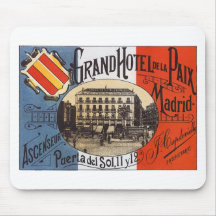 Vintage Madrid Mouse Pads