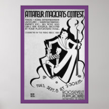 Vintage Magician Contest Posters