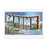 Vintage Maine Postcard