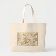 Vintage Map of Athens Greece (1784) Tote Bags