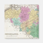 Vintage Map of Belgium (1827) Magnets
