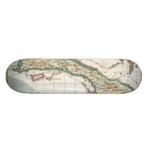 Vintage Map of Cuba and Jamaica (1763) Skate Board