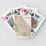 Vintage Map of Georgia (1827) Card Deck