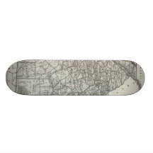 Vintage Map of Georgia (1845) Skateboard
