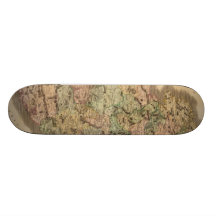 Vintage Map of Ireland (1831) Skate Board