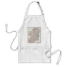 Vintage Map of Ireland (1850) Apron