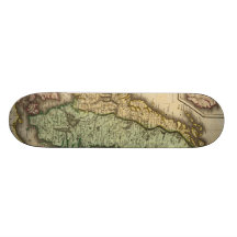 Vintage Map of Norway and Sweden (1831) Skate Decks