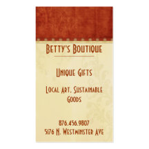 Vintage Maroon Business Card Templates