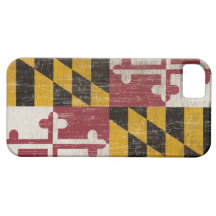 Vintage Maryland Flag iPhone 5 Case