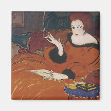 Vintage Mekka Cigarette Advertisement Fridge Magnet