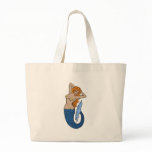 Vintage Mermaid Tattoo Art bags