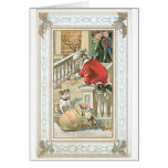 Vintage Merry Christmas Card - Dog's card