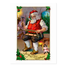 Vintage Merry Christmas Postcard