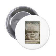 Vintage Mexico Pinback Button