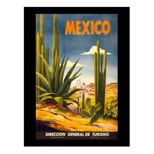Vintage Mexico Post Card