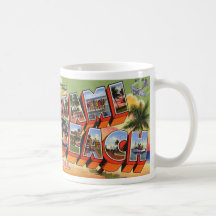 Vintage Miami Beach Mug