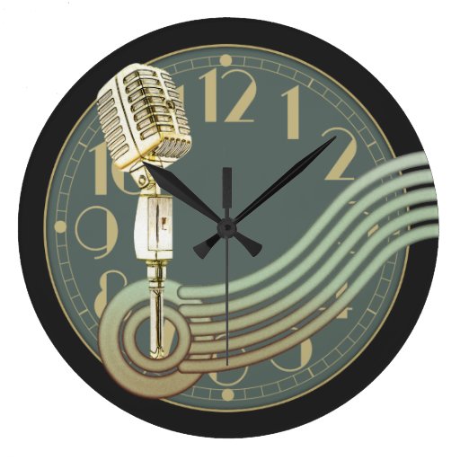 Microphone Clock