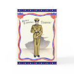 Vintage Military Birthday Card