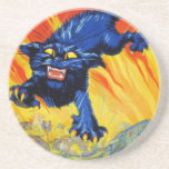 Vintage Military War Poster, Join the Tanks Beverage Coaster
