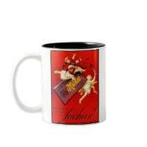 Vintage Milka Chocolate Ad Coffee Mugs