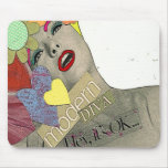 Vintage Modern Diva mousepads