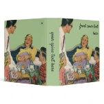 Vintage Mom Served Breakfast in Bed by the Family 3 Ring Binder