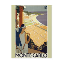 Vintage Monte Carlo Monaco Travel