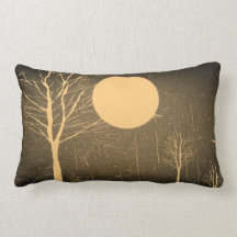 Vintage Moon Night Pillow