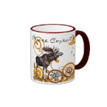 Vintage Moose Gifts Mugs