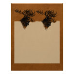 Vintage Moose Personalized Letterhead