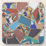 Vintage Mosaic Tile Beverage Coasters