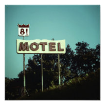 Vintage Motel Photo
