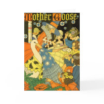 Vintage Mother Goose Reading Books to Children