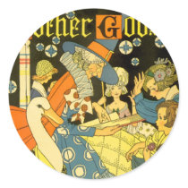 Vintage Mother Goose Reading Books to Children