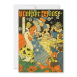 Vintage Mother Goose Reading to Children invitations