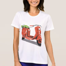 Vintage Motor Scooter Retro Shirts