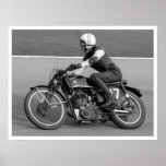 vintage motorbike poster FROM 14.95