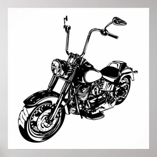 vintage motorcycle clipart - photo #41