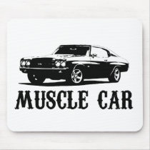 vintage muscle car mouse pad