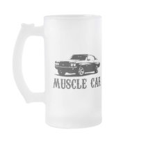 vintage muscle car mug