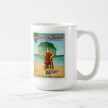 Vintage Musical Comedy Playbill 1906 Coffee Mug