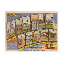 Vintage Myrtle Beach Post Cards